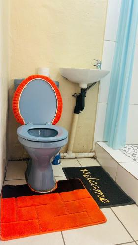 Ένα μπάνιο στο HostHub Guest House