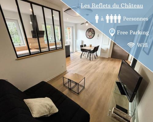 Les Reflets du Château - Parking Gratuit - Cosy & Moderne - Route des vins