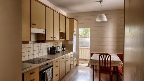 Kuchyň nebo kuchyňský kout v ubytování Villa Gartenblick