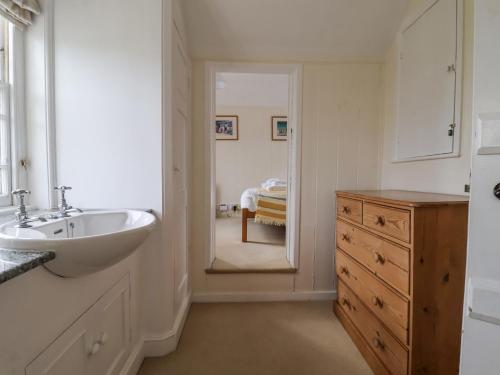 Et badeværelse på Iona Cottage