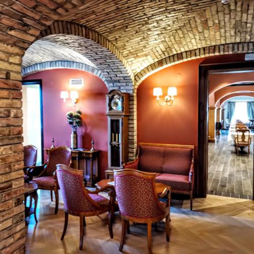 Posezení v ubytování Hotel Dvorac Jurjevec