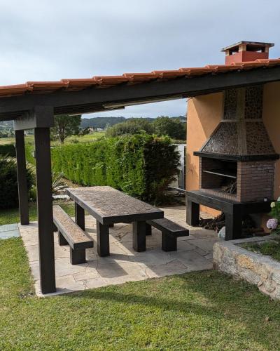 Μπαλκόνι ή βεράντα στο Cabañas de Mallas