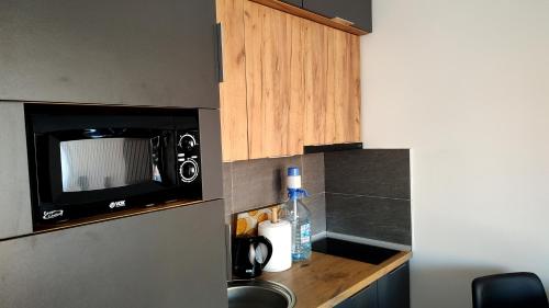 Kuchyň nebo kuchyňský kout v ubytování Planinski kutak Residence Hill