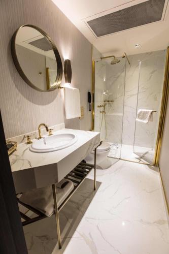 Un baño de The Wyspy Hotel