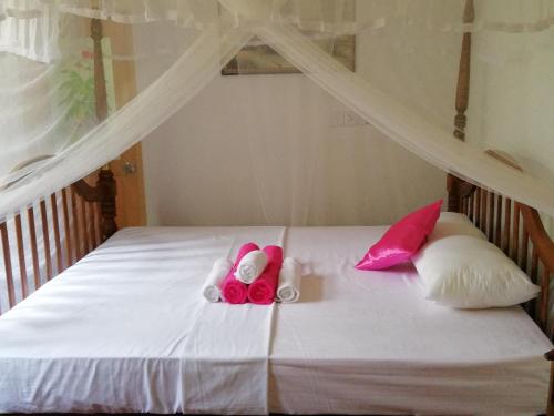 Voodi või voodid majutusasutuse New Double H resort toas