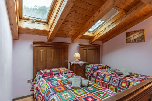 Ένα ή περισσότερα κρεβάτια σε δωμάτιο στο Dimora Ceramont, Rizzolaga Ospitar