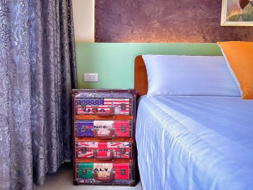 Katil atau katil-katil dalam bilik di 漫調子 Roaming Life B&B