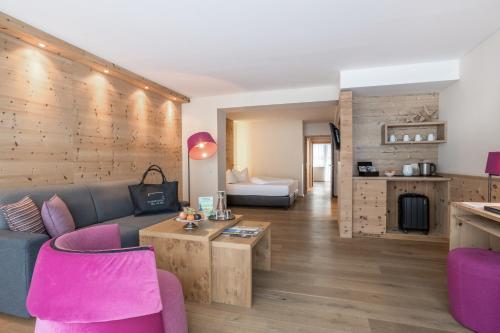 Kuchyň nebo kuchyňský kout v ubytování POP-UP LIVING Zell am See