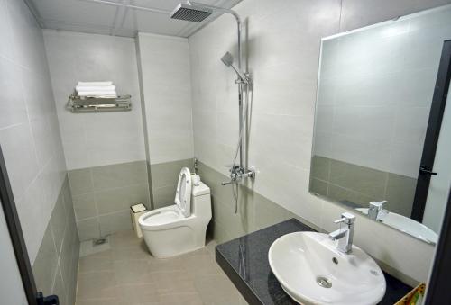 Koupelna v ubytování Sweet Apartment Sa Pa