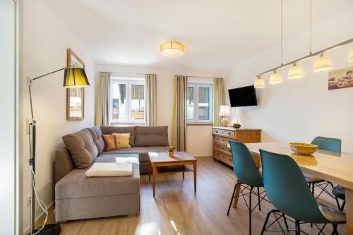 Posezení v ubytování Haus am Hof