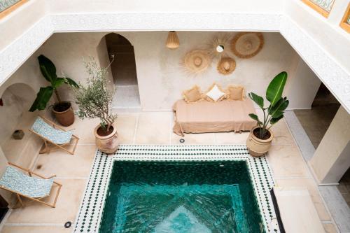La alberca dentro o cerca de Riad Eden Dorient