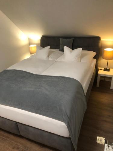 Katil atau katil-katil dalam bilik di Ferienwohnung Dralle