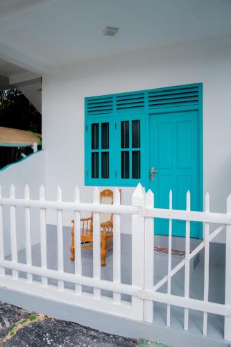 Balkoni atau teres di Asanka Surf House & Resturant