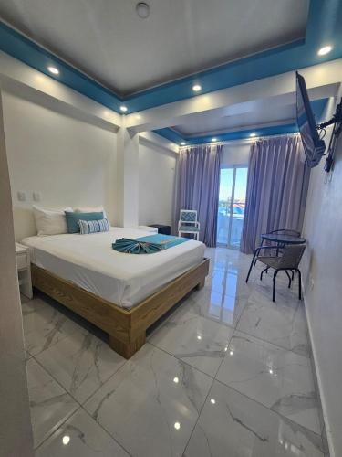 Postel nebo postele na pokoji v ubytování Hotel Gutz
