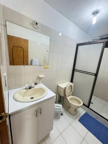 Koupelna v ubytování Apartamento tranquilo rodadero