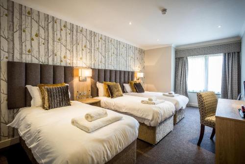 Katil atau katil-katil dalam bilik di The Nottinghamshire Hotel & Golf Club