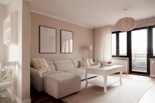 Χώρος καθιστικού στο Bari Apartament