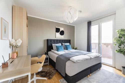 Gallery image of EDLER WOHNRAUM Panoramablick 3 SZ Boxspringbetten, E-Ladestation, Kaffeevollautomat, Klima, Lift, Terrasse & 2xTG in Graz