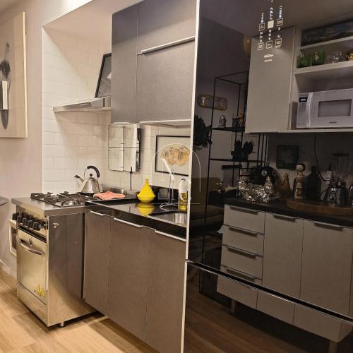Dapur atau dapur kecil di RioDowntown Hub by RNC Flats