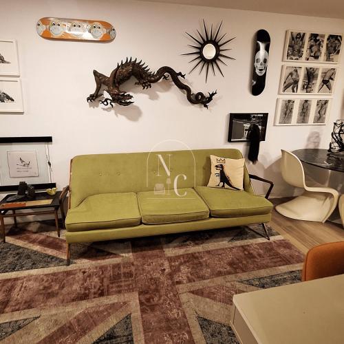 Ruang duduk di RioDowntown Hub by RNC Flats