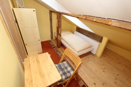 Postel nebo postele na pokoji v ubytování Horské středisko Eljon