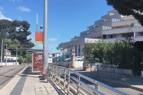 Marius, 3 ch, parking, Tram Croix d'argent au pied, Sleep-in-Montpellier