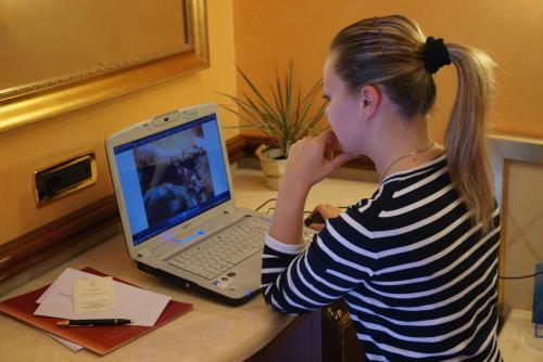 TV o dispositivi per l'intrattenimento presso Hotel Principessa Isabella