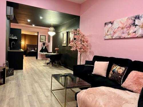 Posezení v ubytování Suite Josefina - SPA&SAUNA - au cœur de la route des vins