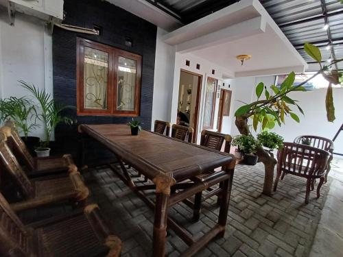 Χώρος καθιστικού στο M2 Homestay Jogja