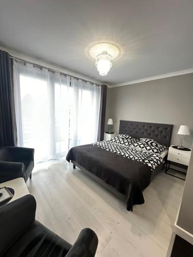 Postel nebo postele na pokoji v ubytování Saviano Mare Villa
