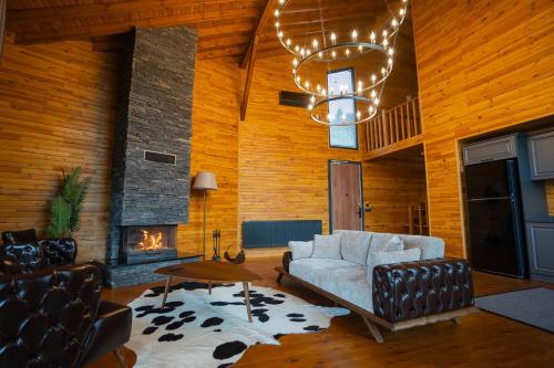O zonă de relaxare la Mağmat Resort & Bungalows