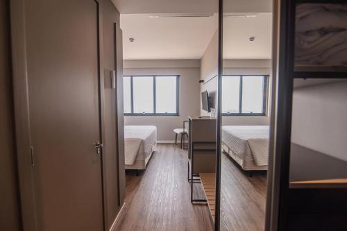 Cama o camas de una habitación en Dall'Onder Ski - Vale Dos Vinhedos