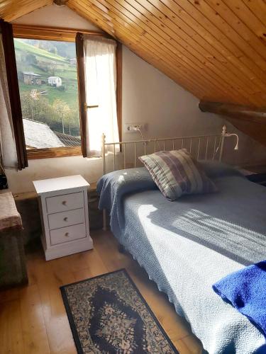 Postel nebo postele na pokoji v ubytování Casa Cernuda