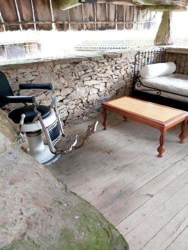 Posezení v ubytování Casa Cernuda