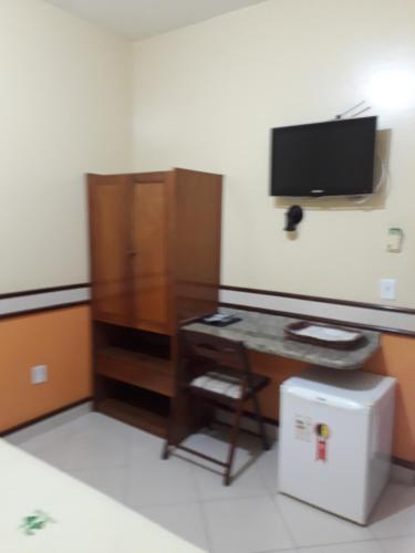 Μια τηλεόραση ή/και κέντρο ψυχαγωγίας στο Hotel Jarumã
