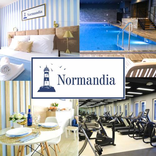 NORMANDIA - Apartament z klimatyzacją basen siłownia parking