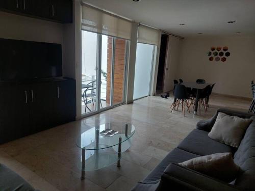 Χώρος καθιστικού στο Departamento en Cholula Pue Los Remedios C2