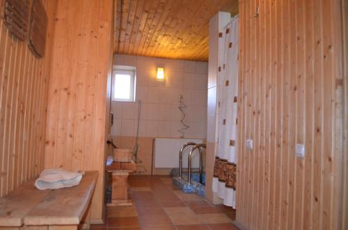 Koupelna v ubytování Villa Arefyevykh
