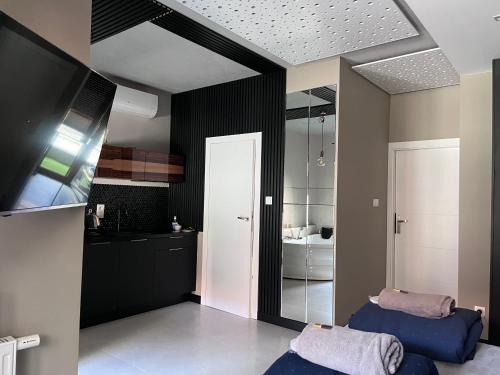 Posteľ alebo postele v izbe v ubytovaní Rakowicka Top Apartaments Superior