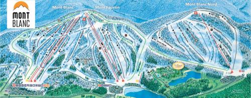 Fotografie z fotogalerie ubytování Ski in out at La Halte Mont-Blanc 2 v destinaci Saint-Faustin