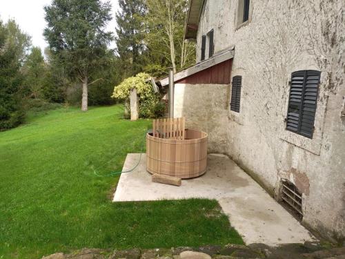 Zahrada ubytování Gîte Chantoiseaux