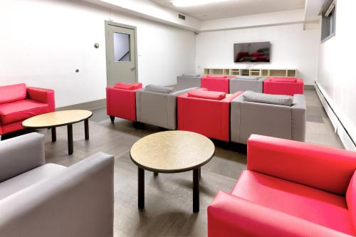 Χώρος καθιστικού στο HI Edmonton - Hostel