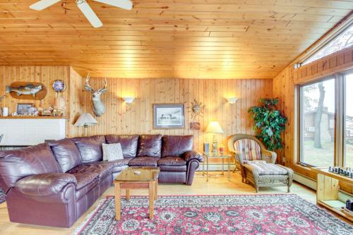 Gallery image of Scenic Cabin with Private Beach in Crosslake! in Cross Lake