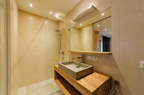 Bilik mandi di Appartement Romy