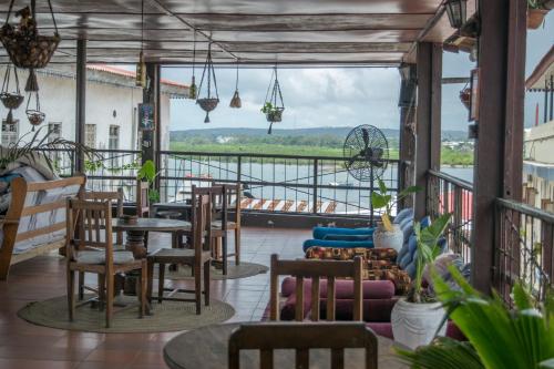 Posezení v ubytování Malindi Guest House