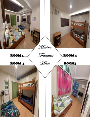 Marino Transient 4 roomsにあるベッド