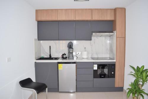 Kuchyň nebo kuchyňský kout v ubytování NAPOLES - Luxury Home