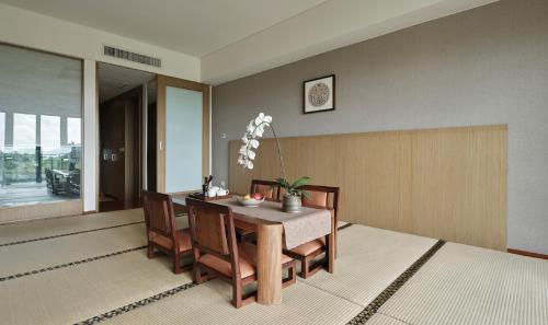 Et opholdsområde på Fleur de Chine Hotel