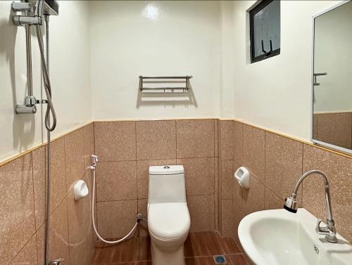 Koupelna v ubytování LRS Homestay