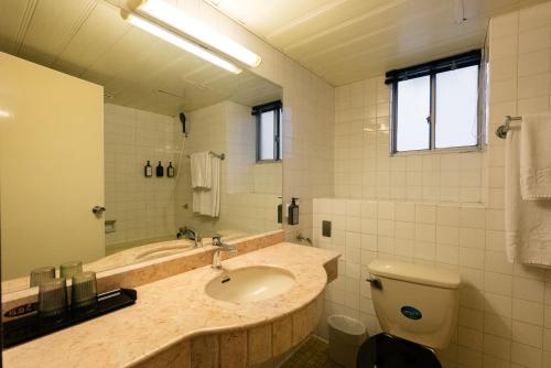 Koupelna v ubytování 天津大酒店 Vagus Hotel